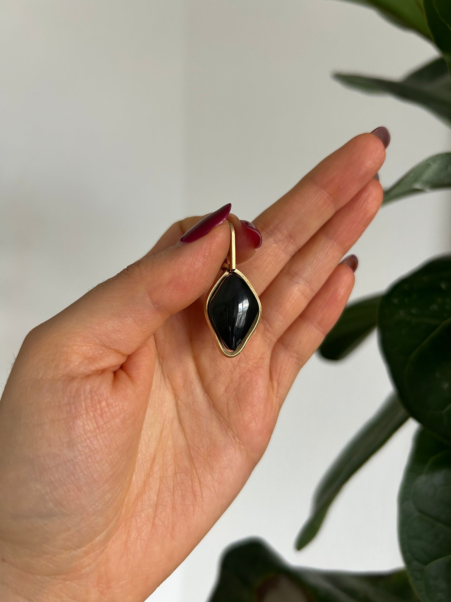 Dije Obsidiana Negra