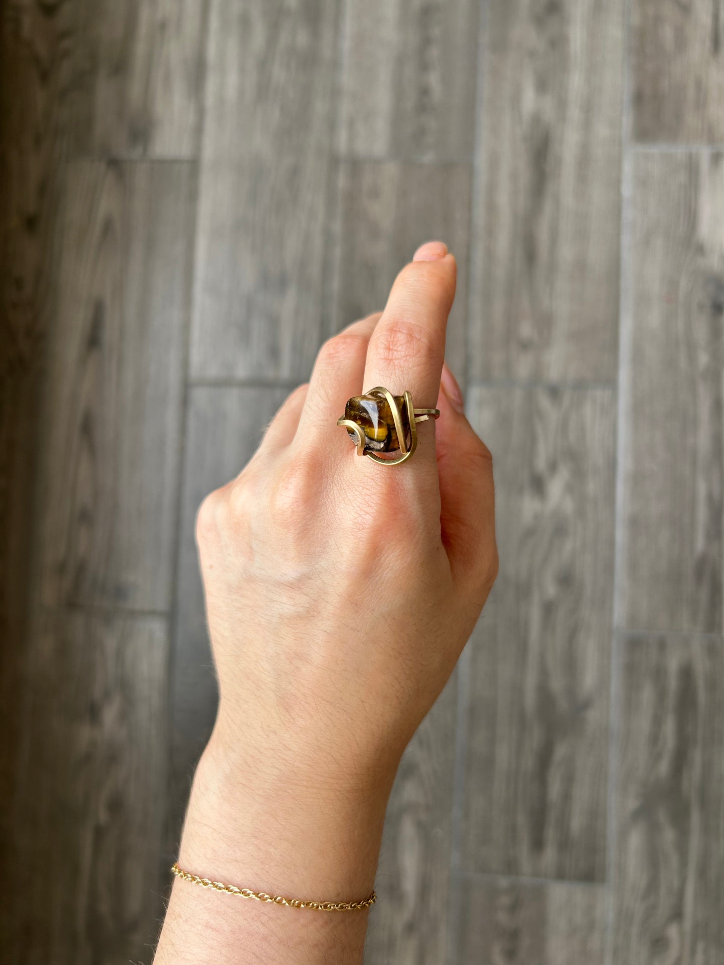 Anillo Ojo de Tigre