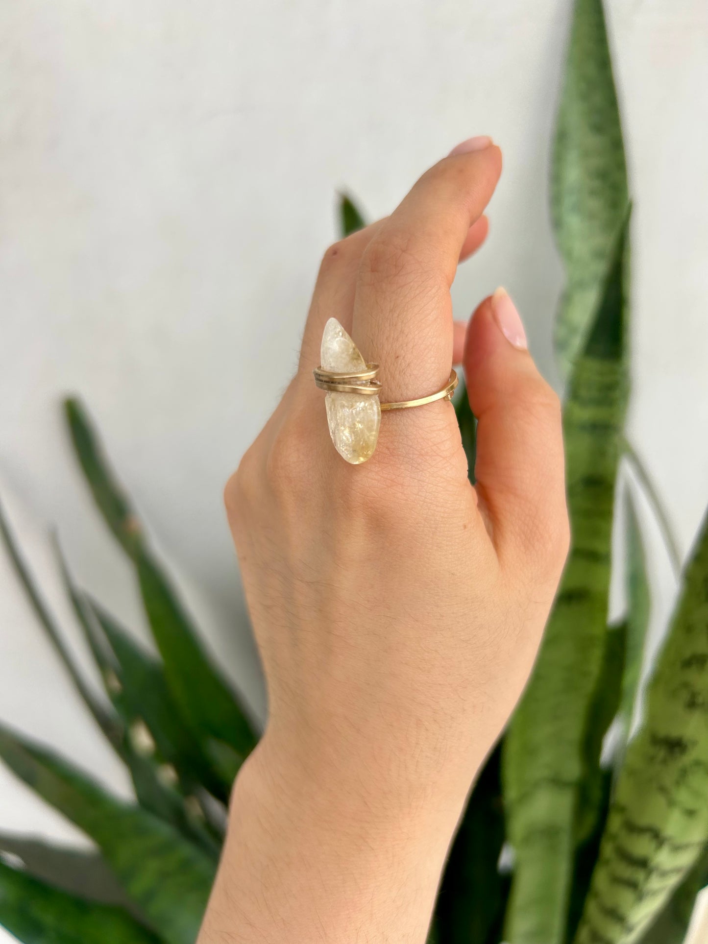 Anillo Citrino