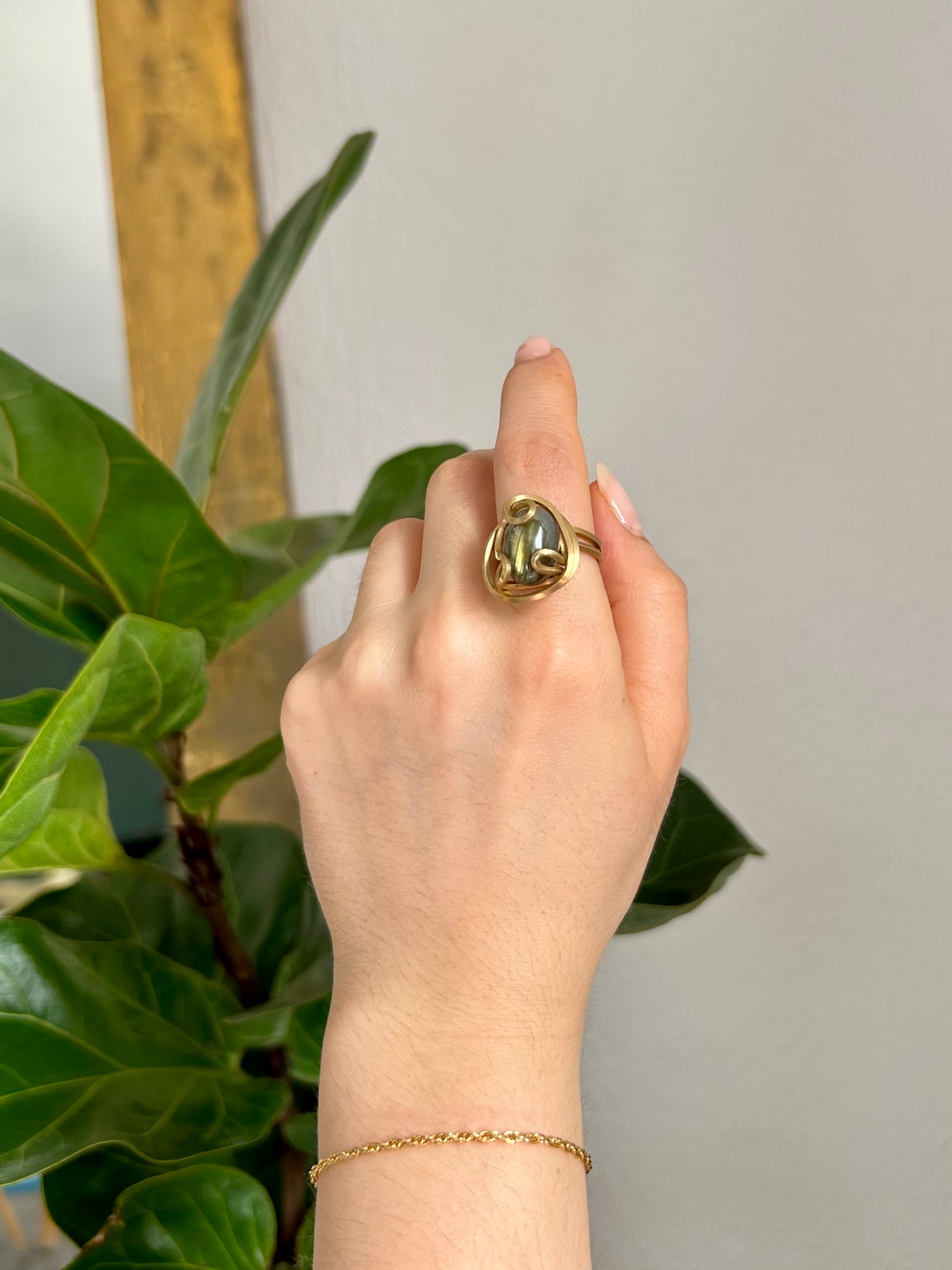 Anillo Labradorita