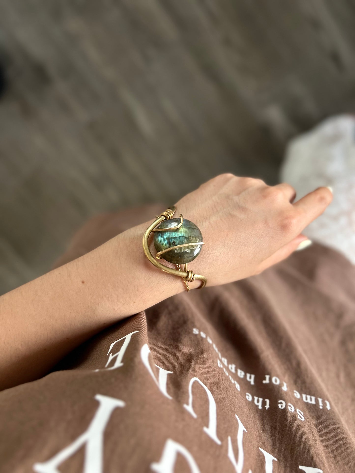 Brazalete Labradorita