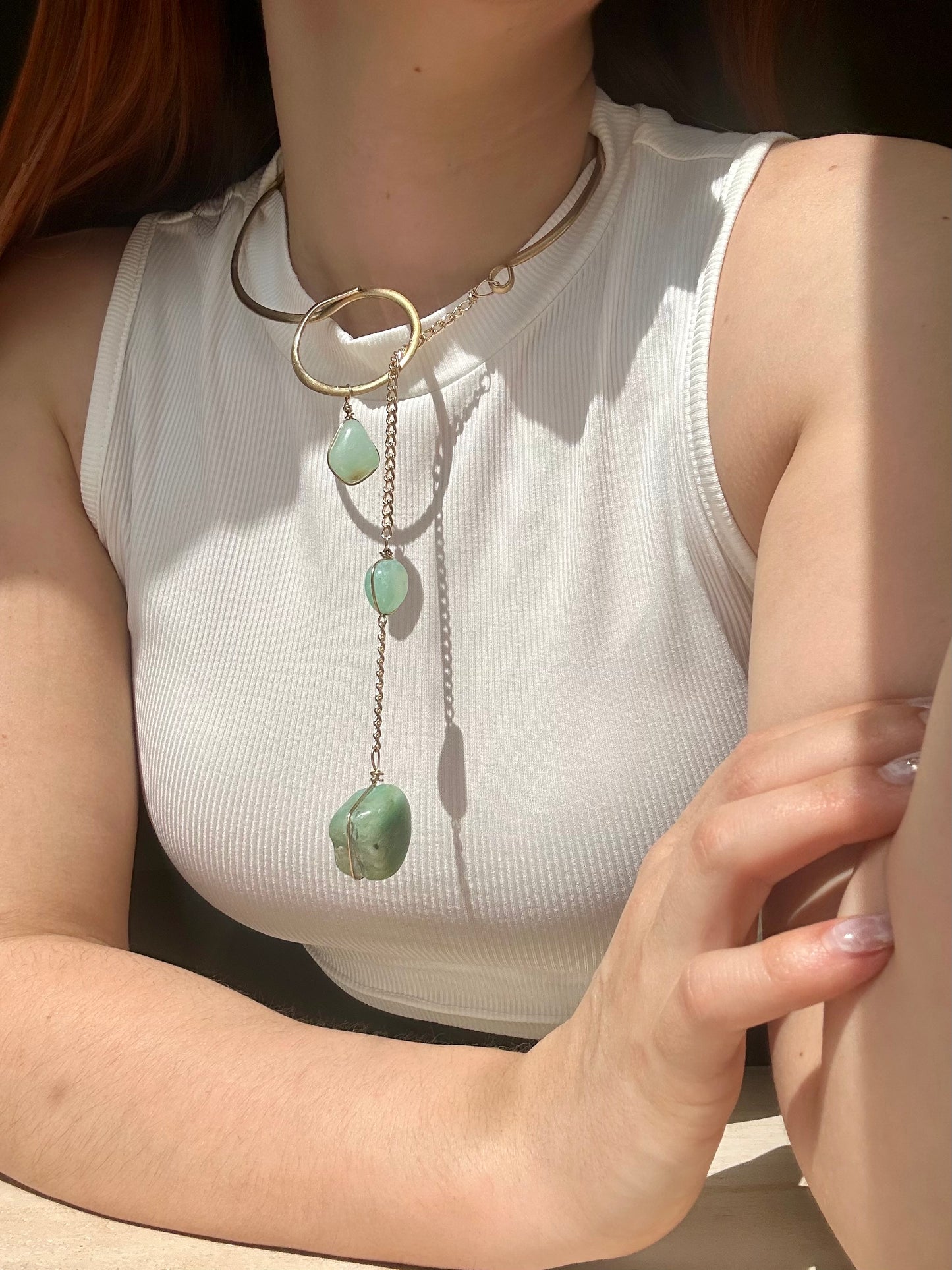 Collar Aguamarina