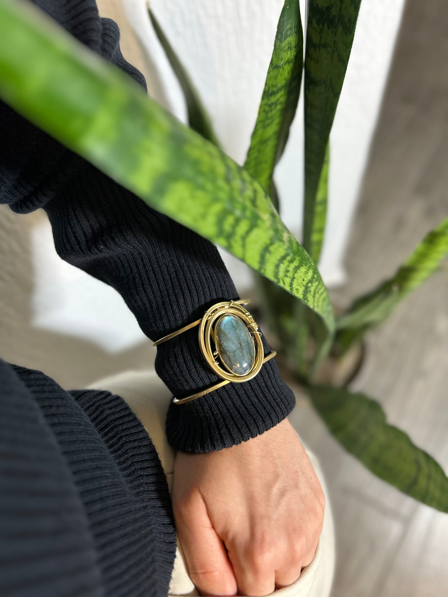 Brazalete Labradorita