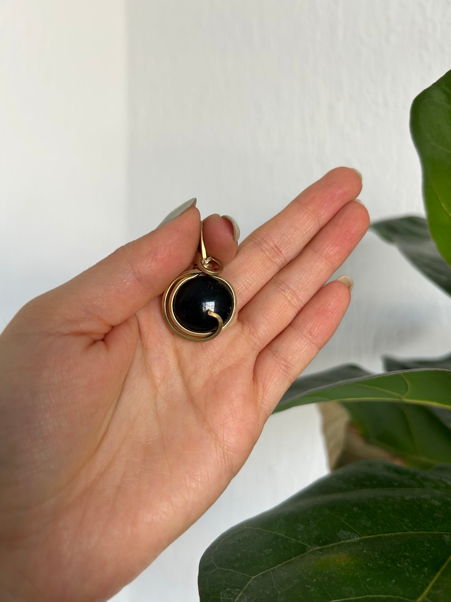 Dije Obsidiana Negra