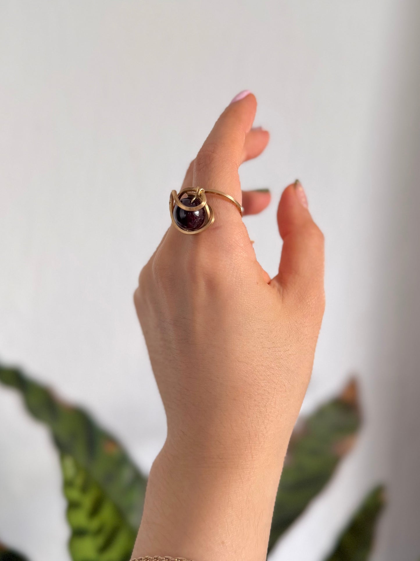 Anillo Granate
