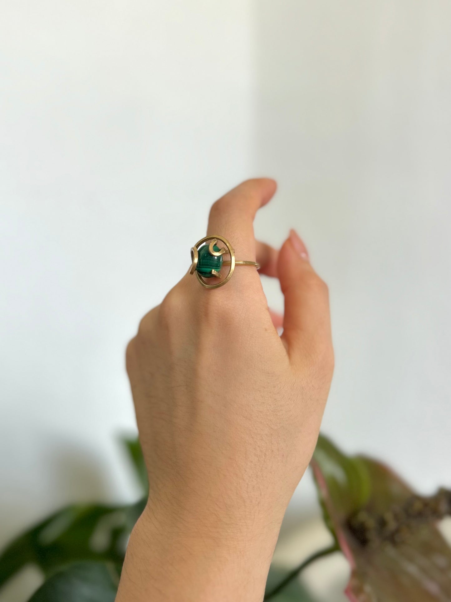 Anillo Malaquita