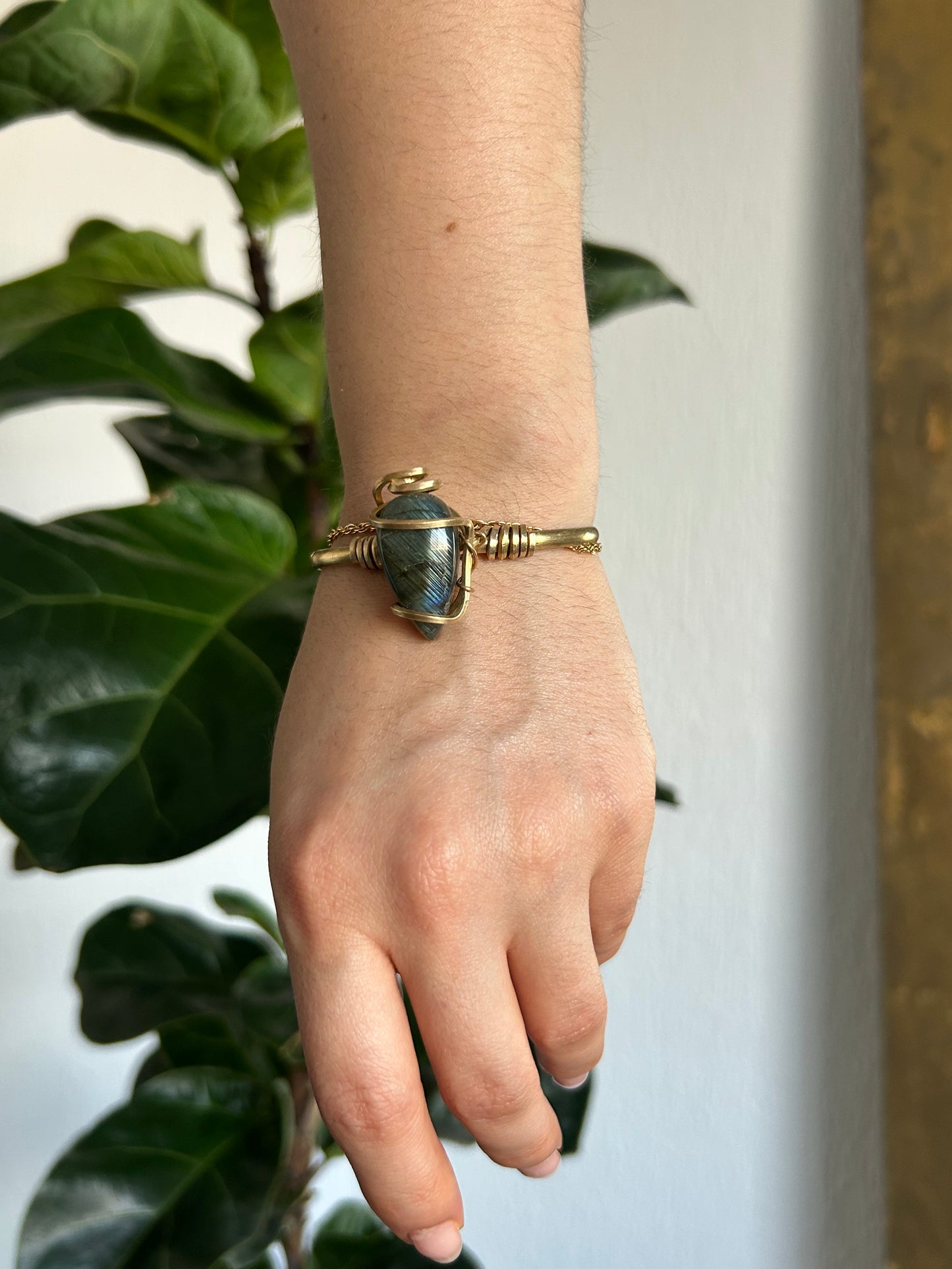 Brazalete Labradorita