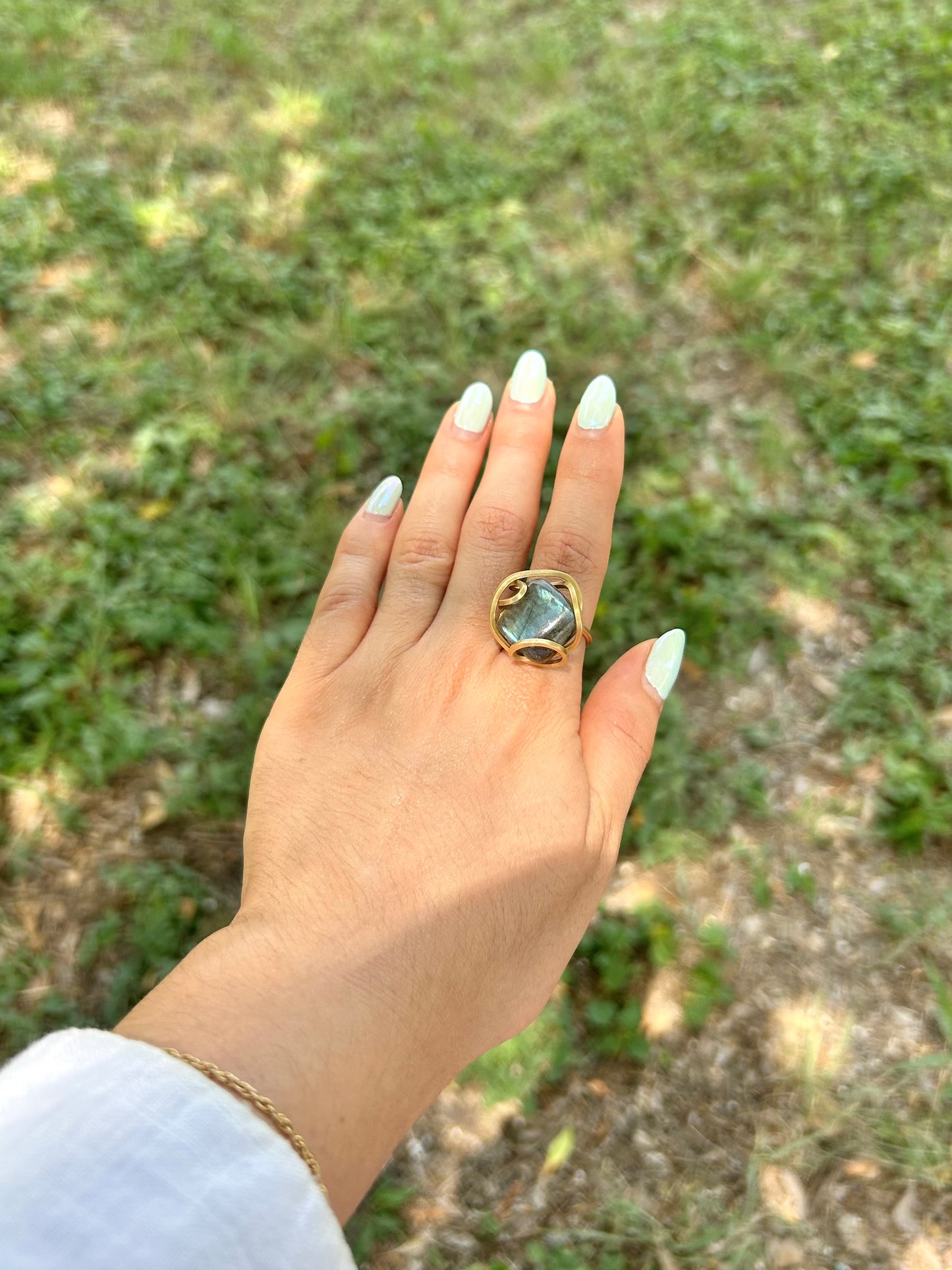 Anillo Labradorita