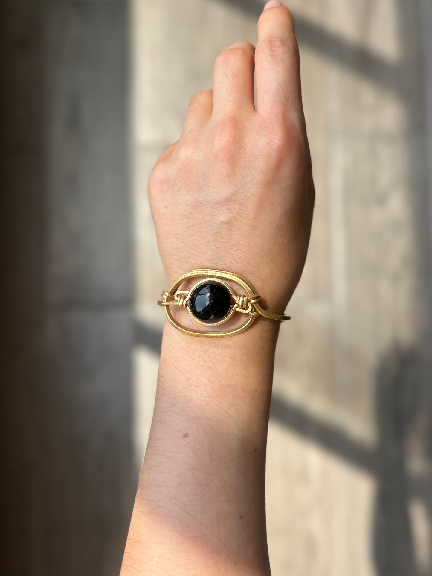 Brazalete Obsidiana Negra