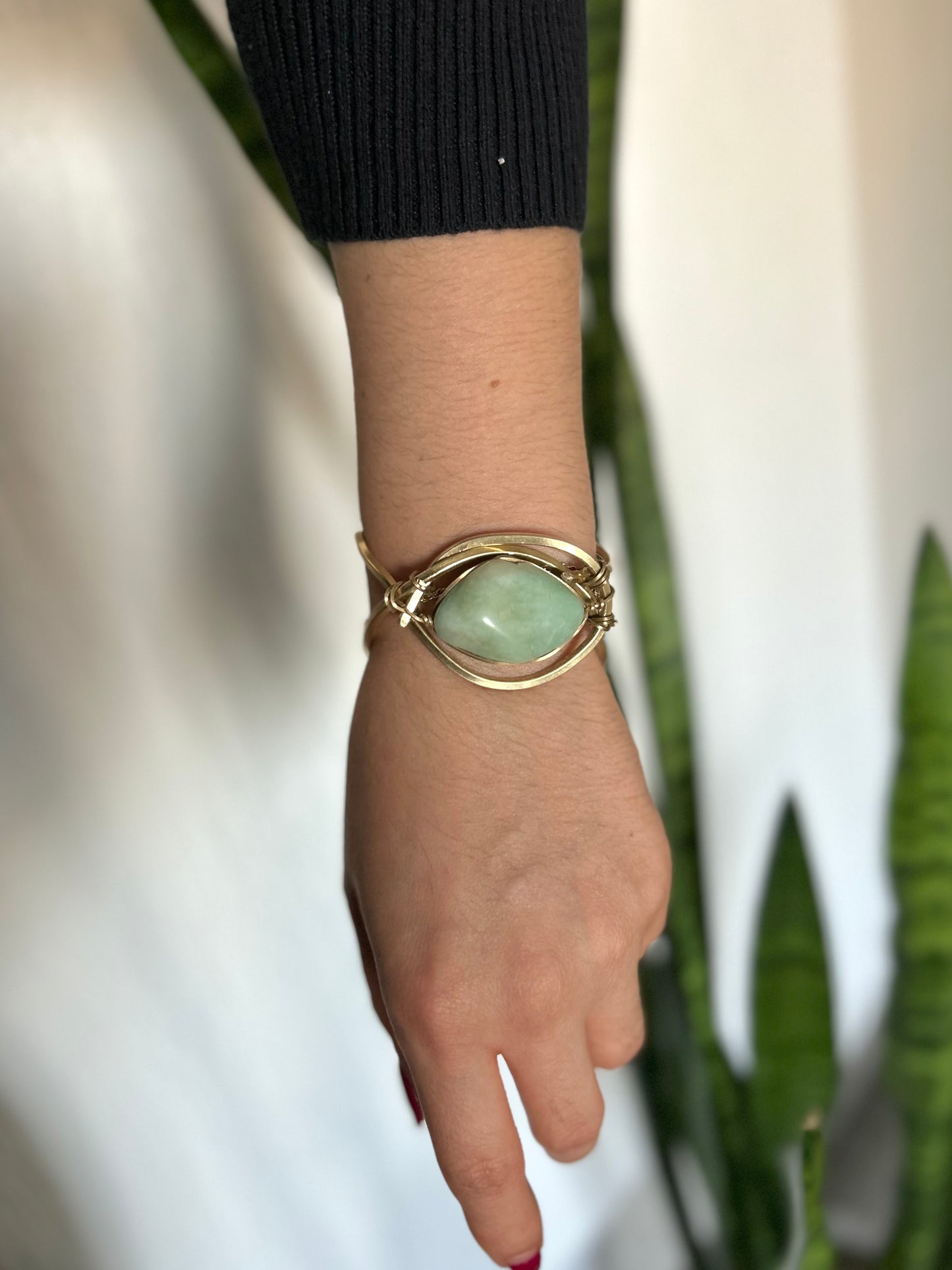 Brazalete Aguamarina