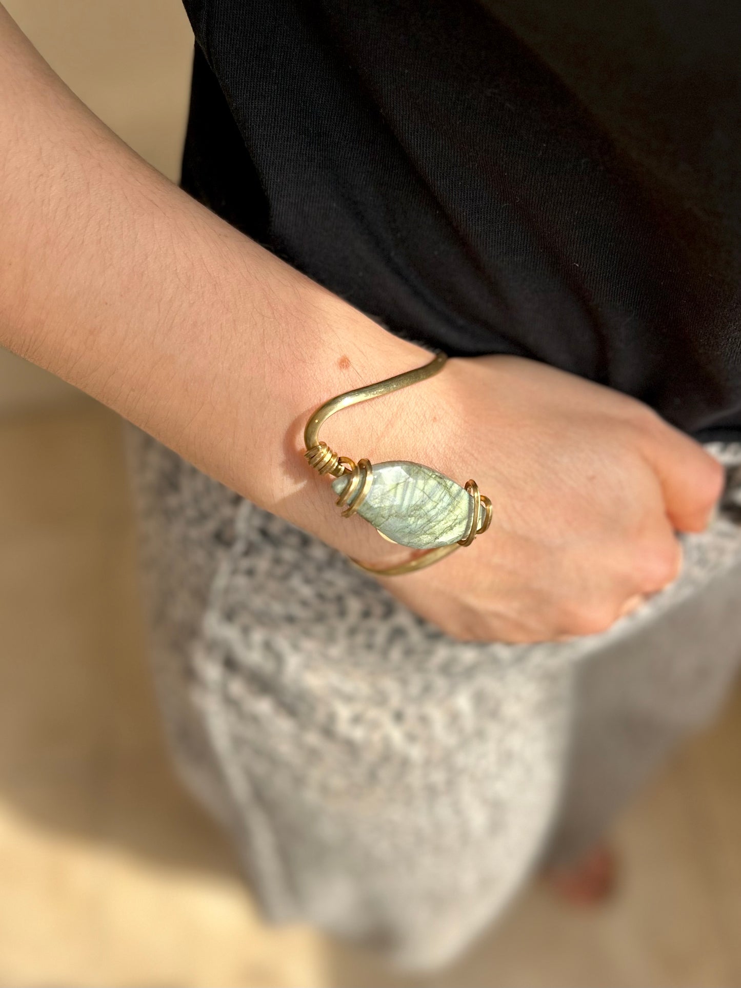 Brazalete Labradorita
