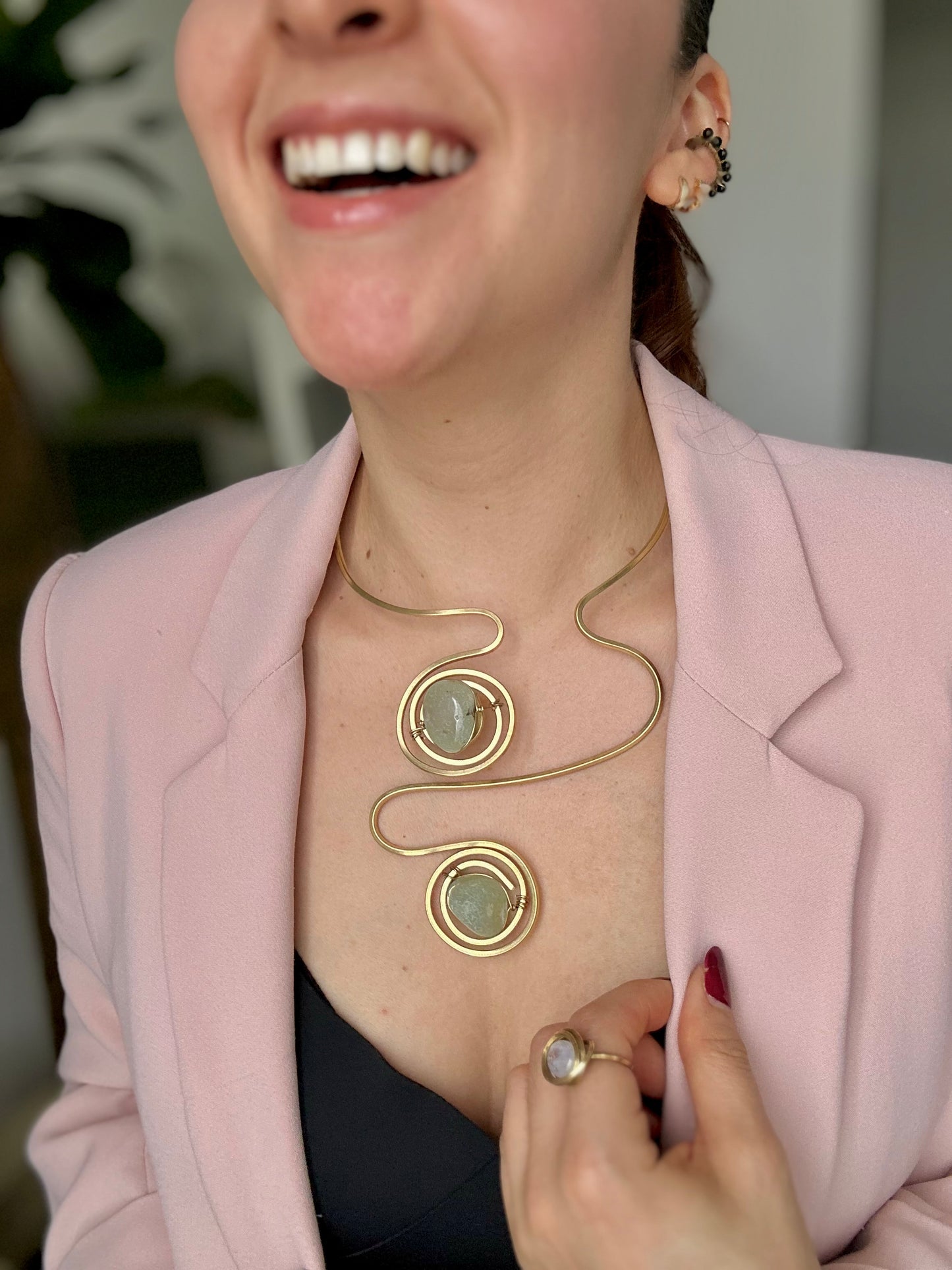Collar Aguamarina