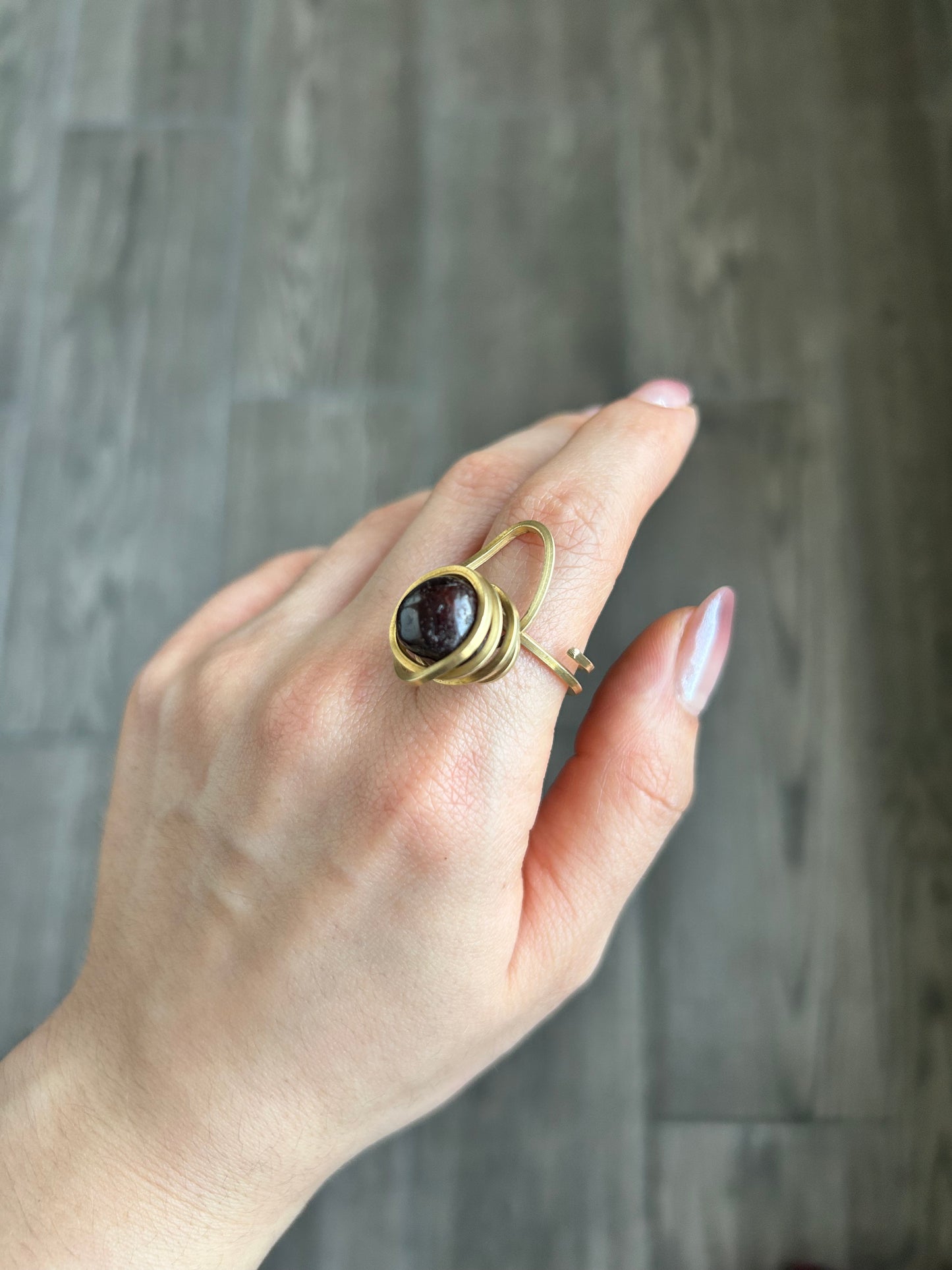Anillo Granate