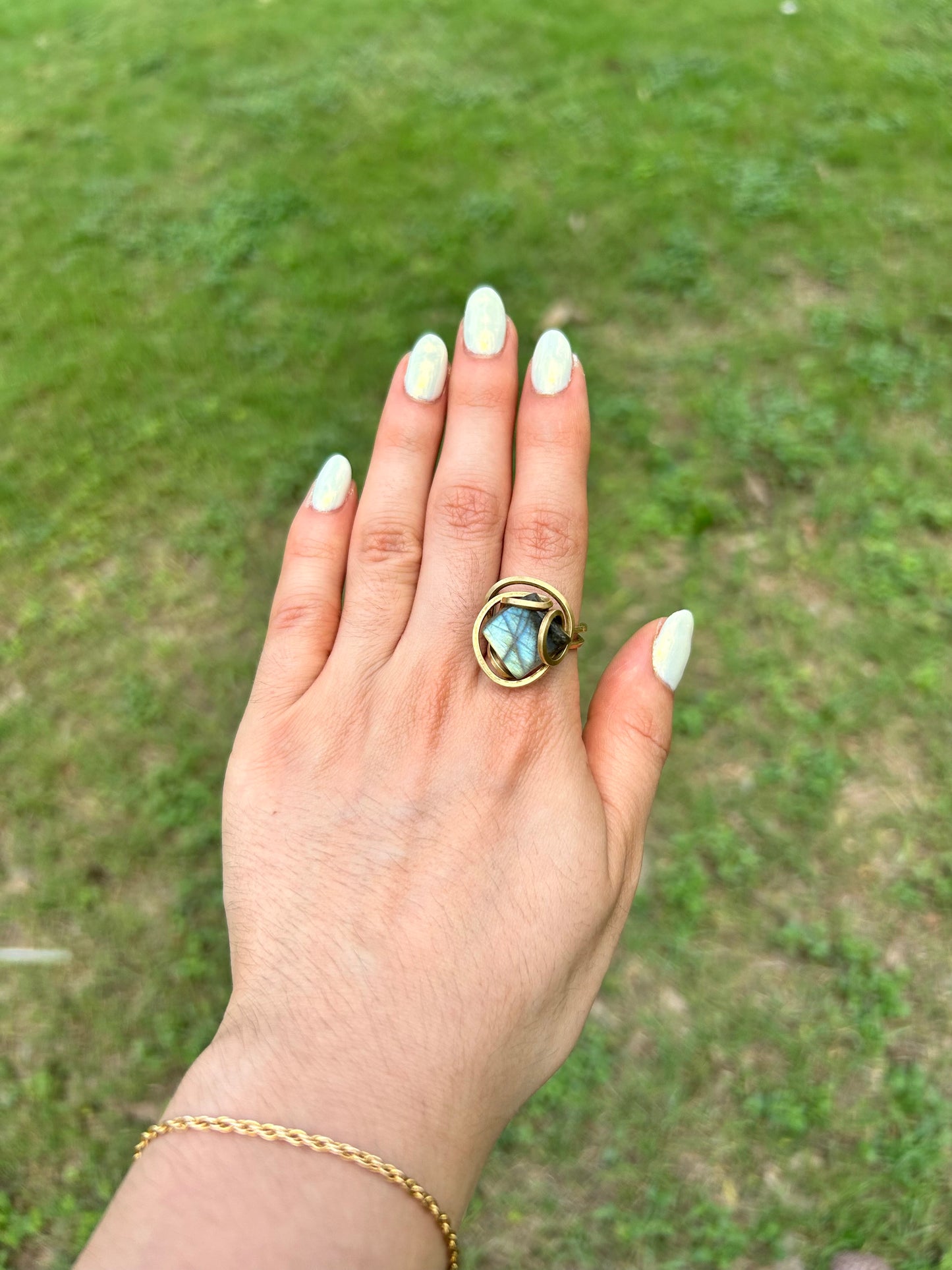 Anillo Labradorita