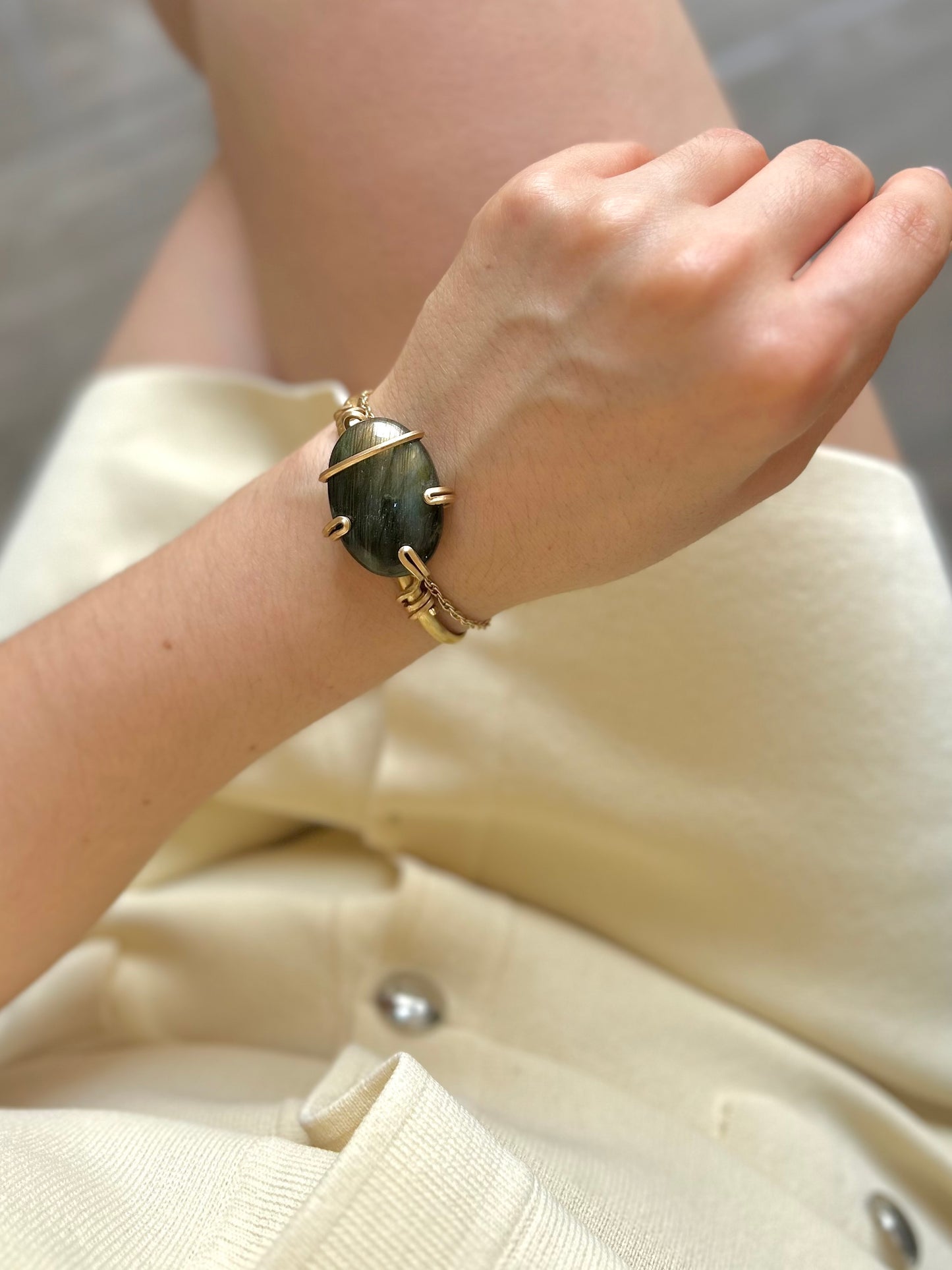 Brazalete Labradorita
