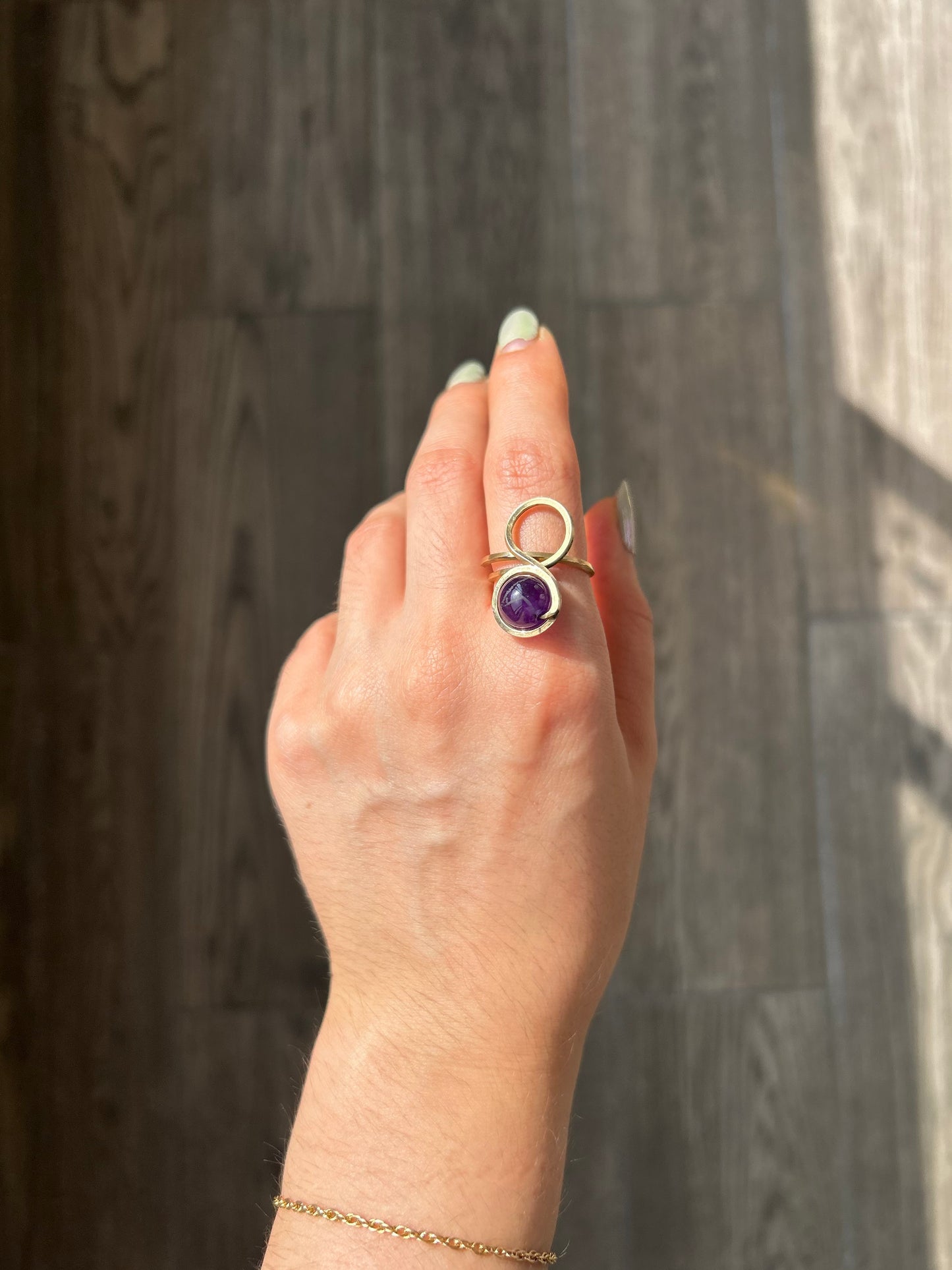 Anillo Amatista