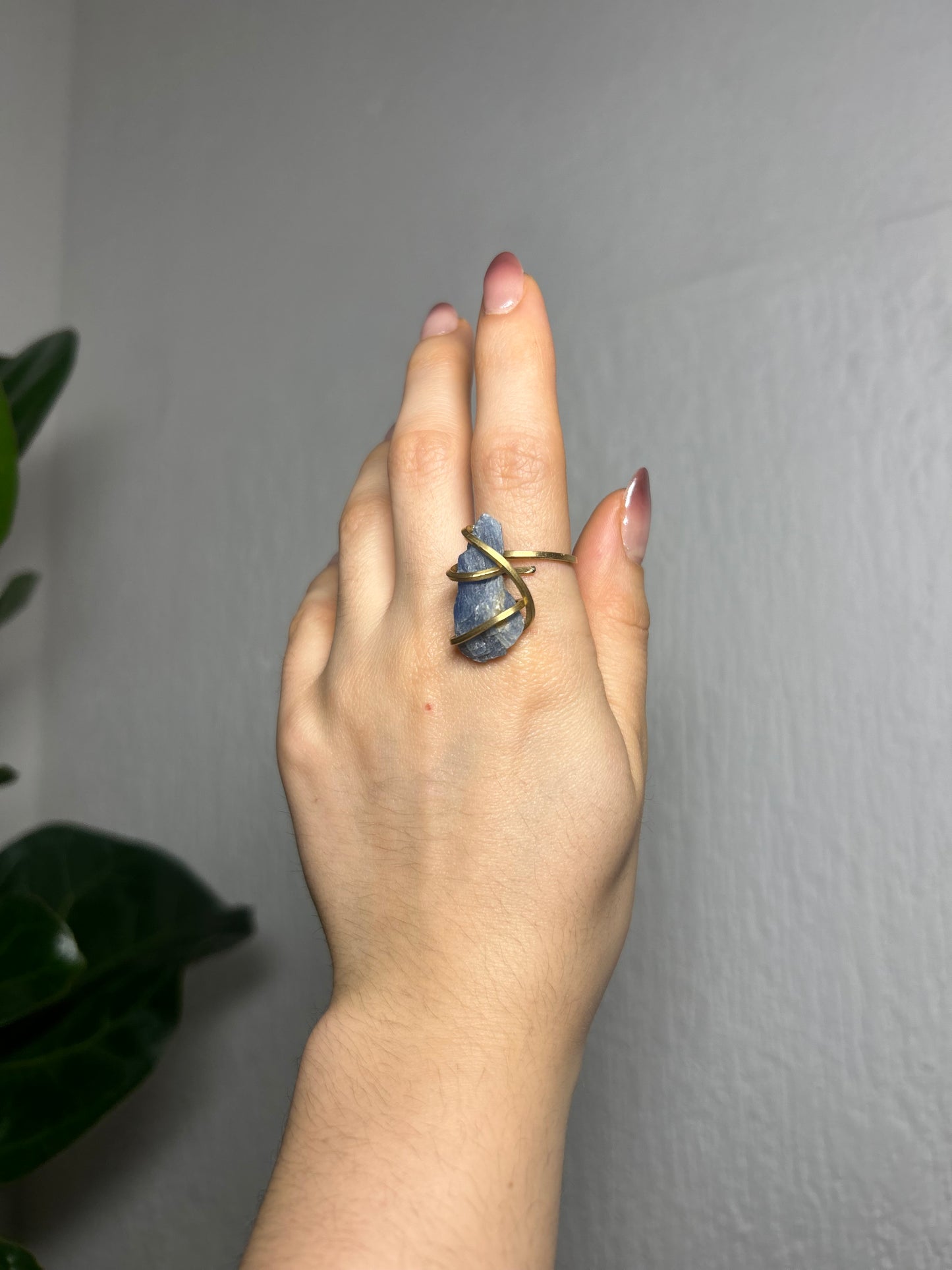 Anillo Cianita