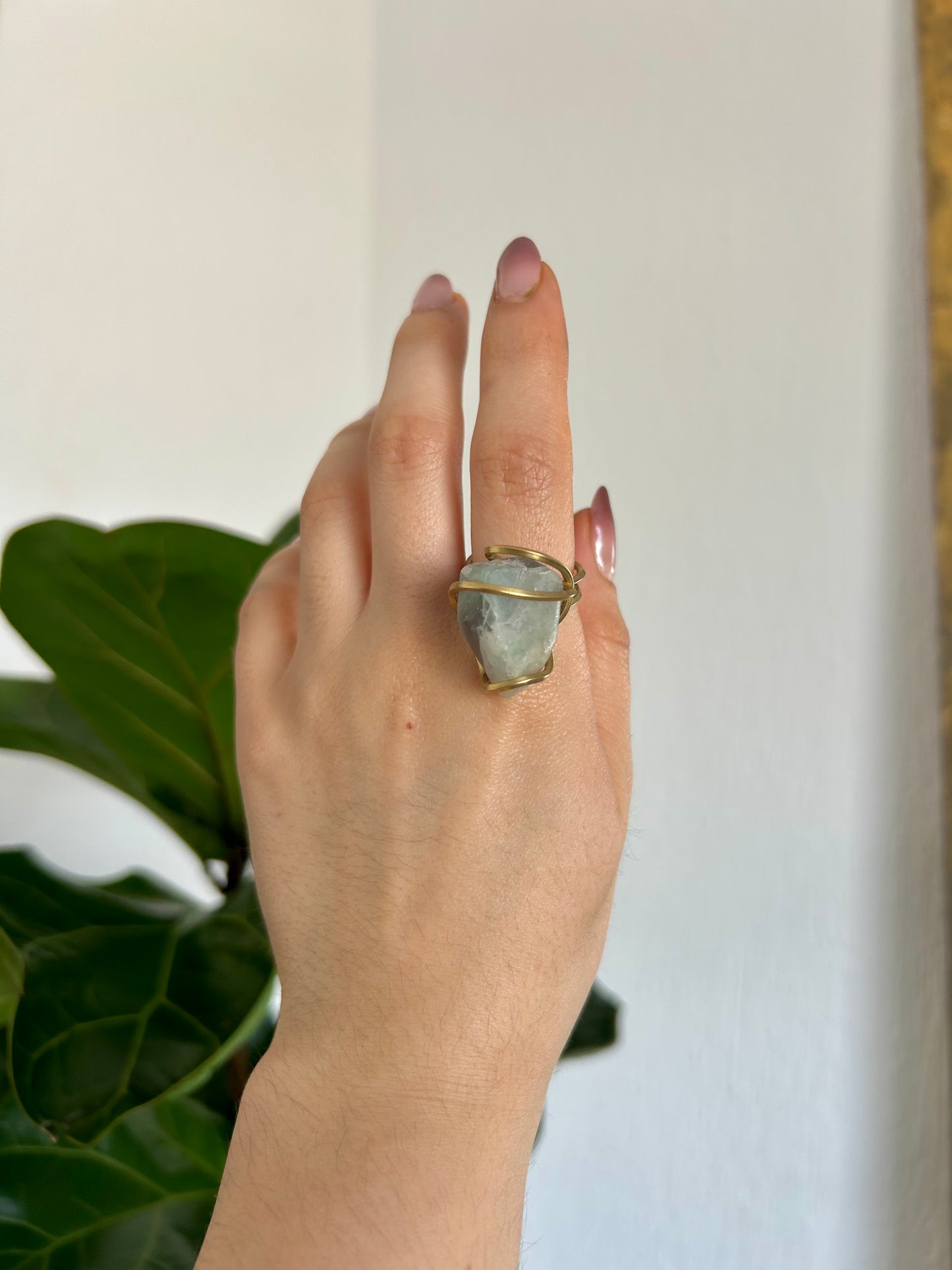 Anillo Fluorita