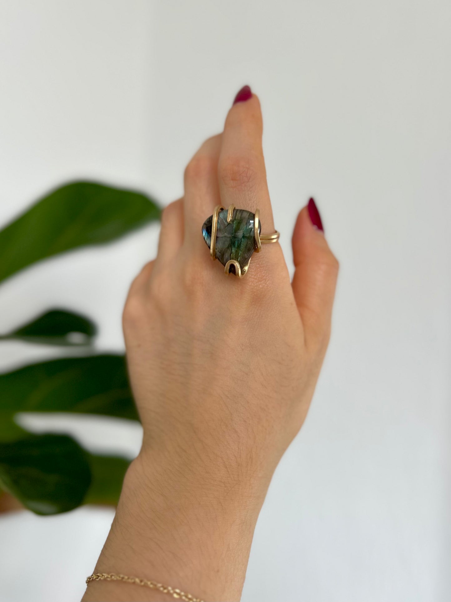 Anillo Labradorita