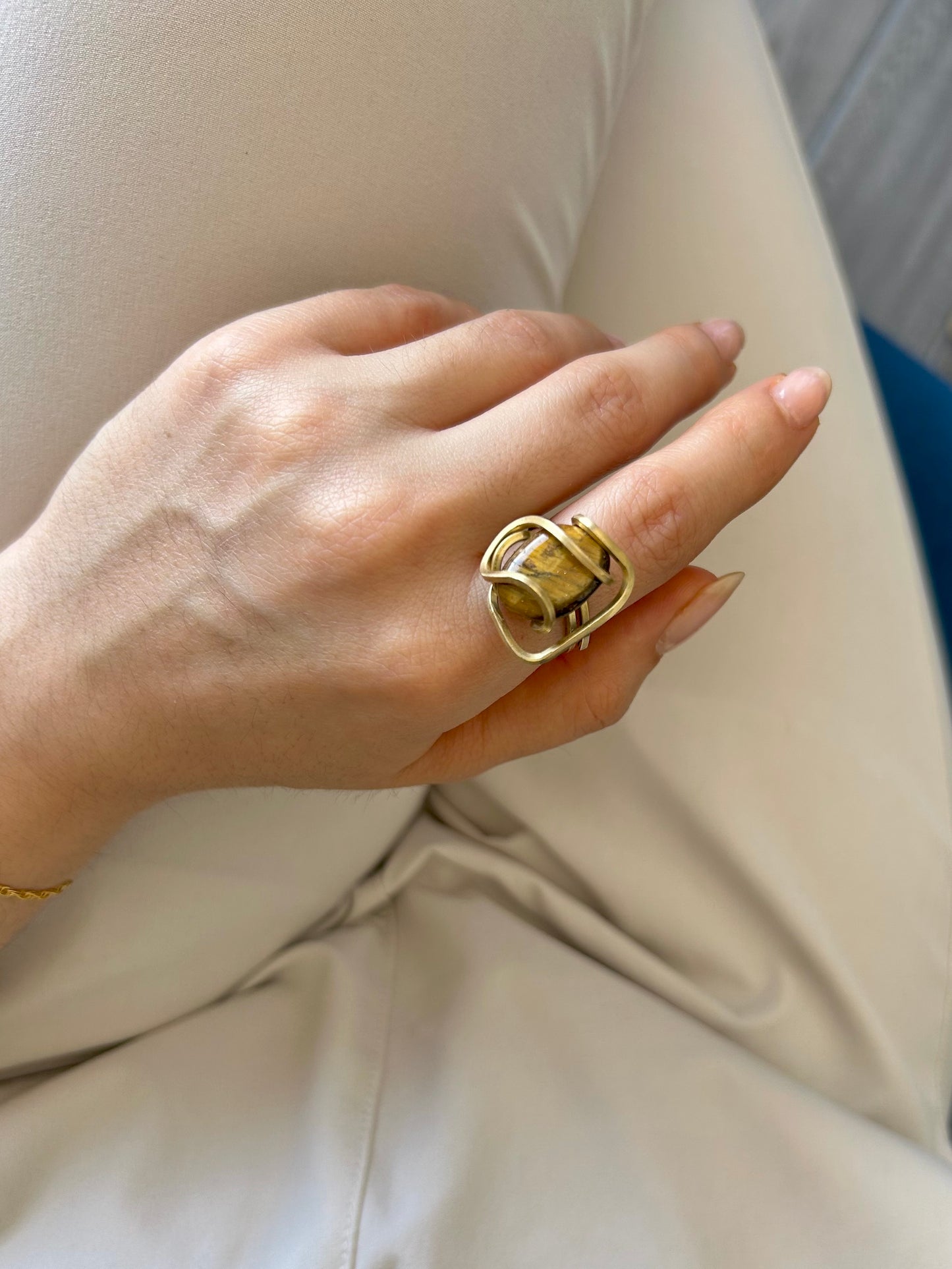Anillo Ojo de Tigre