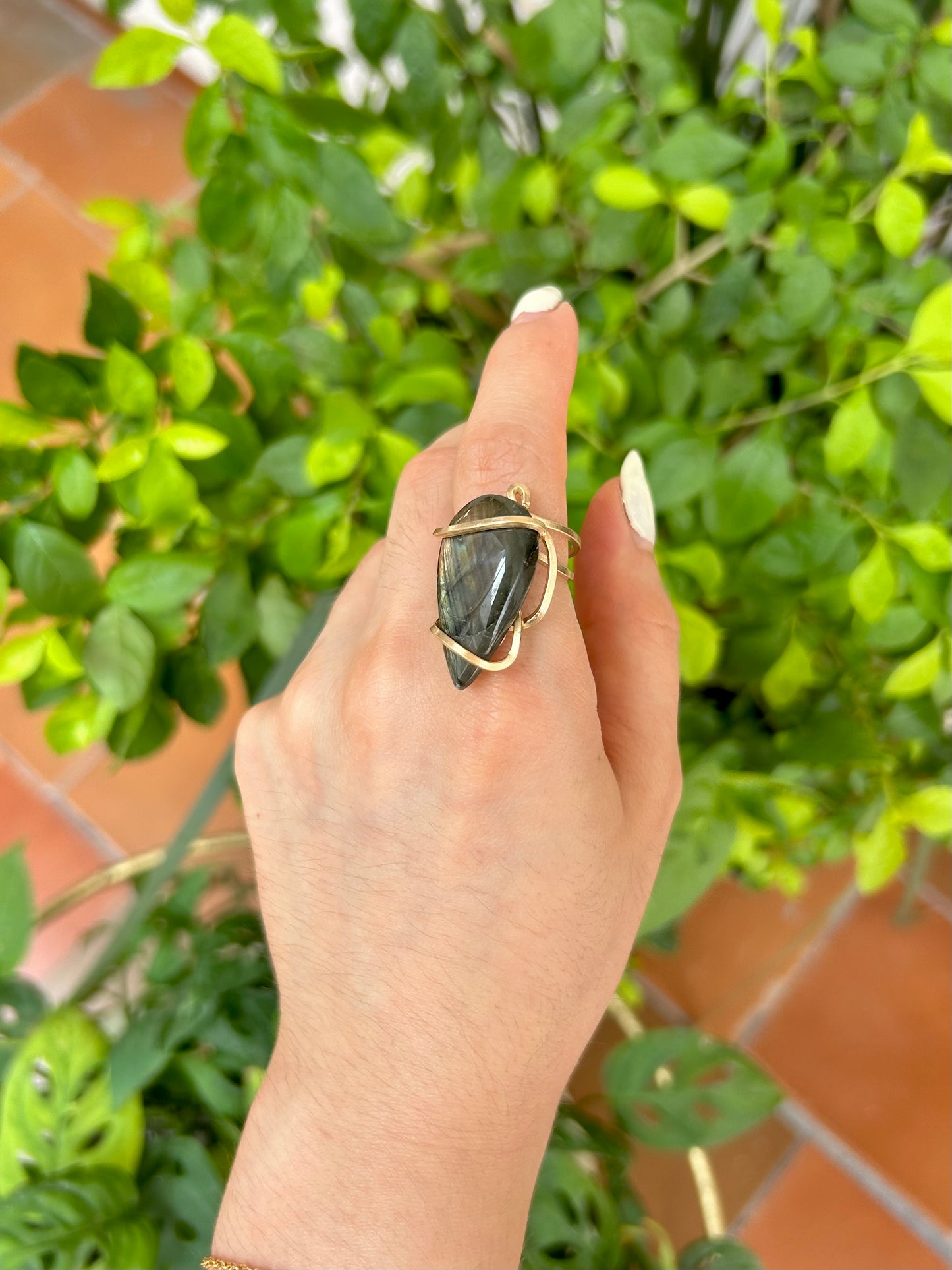 Anillo Labradorita