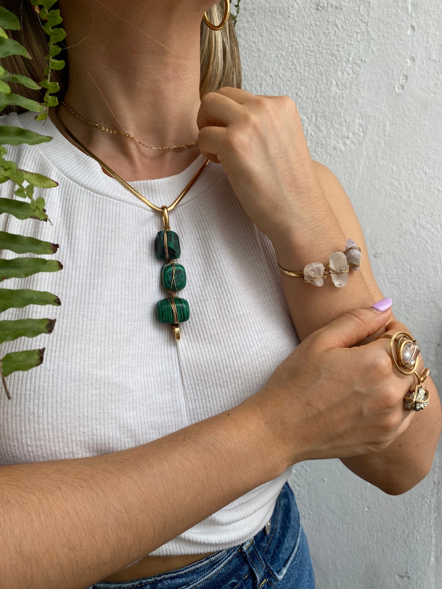 Collar Malaquita
