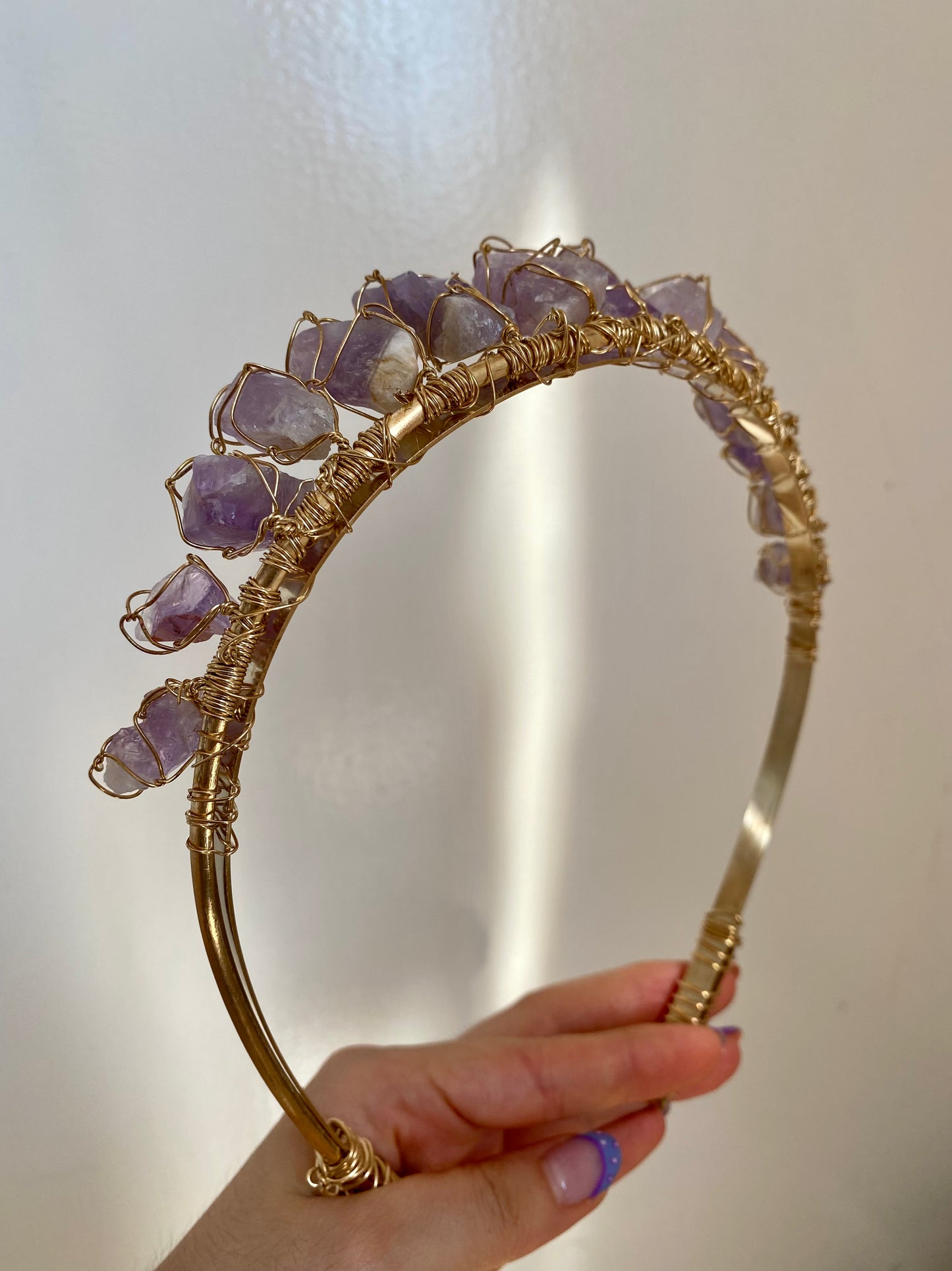 Diadema de Amatistas