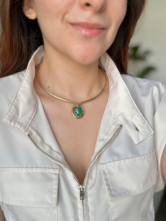 Collar Malaquita