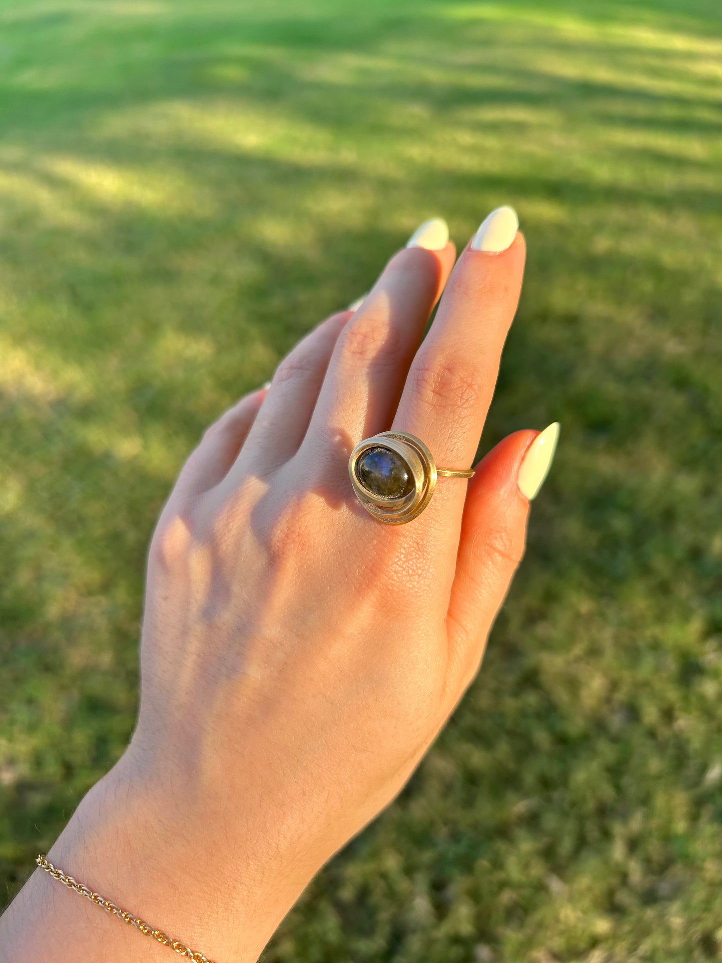 Anillo Labradorita