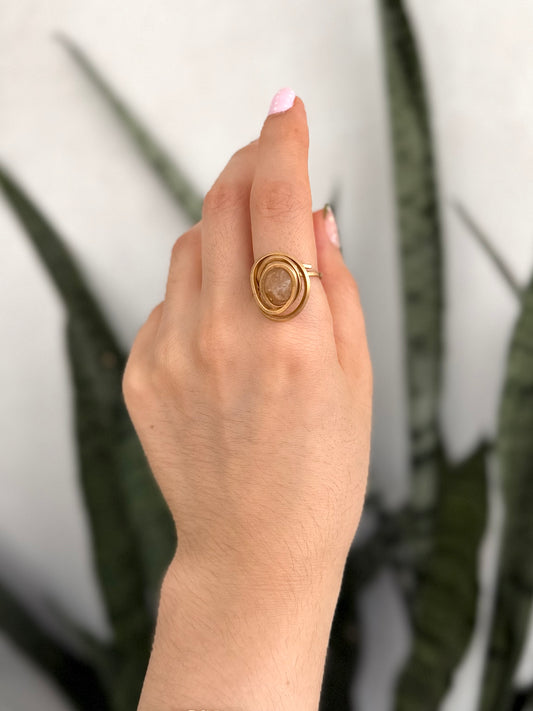Anillo Citrino