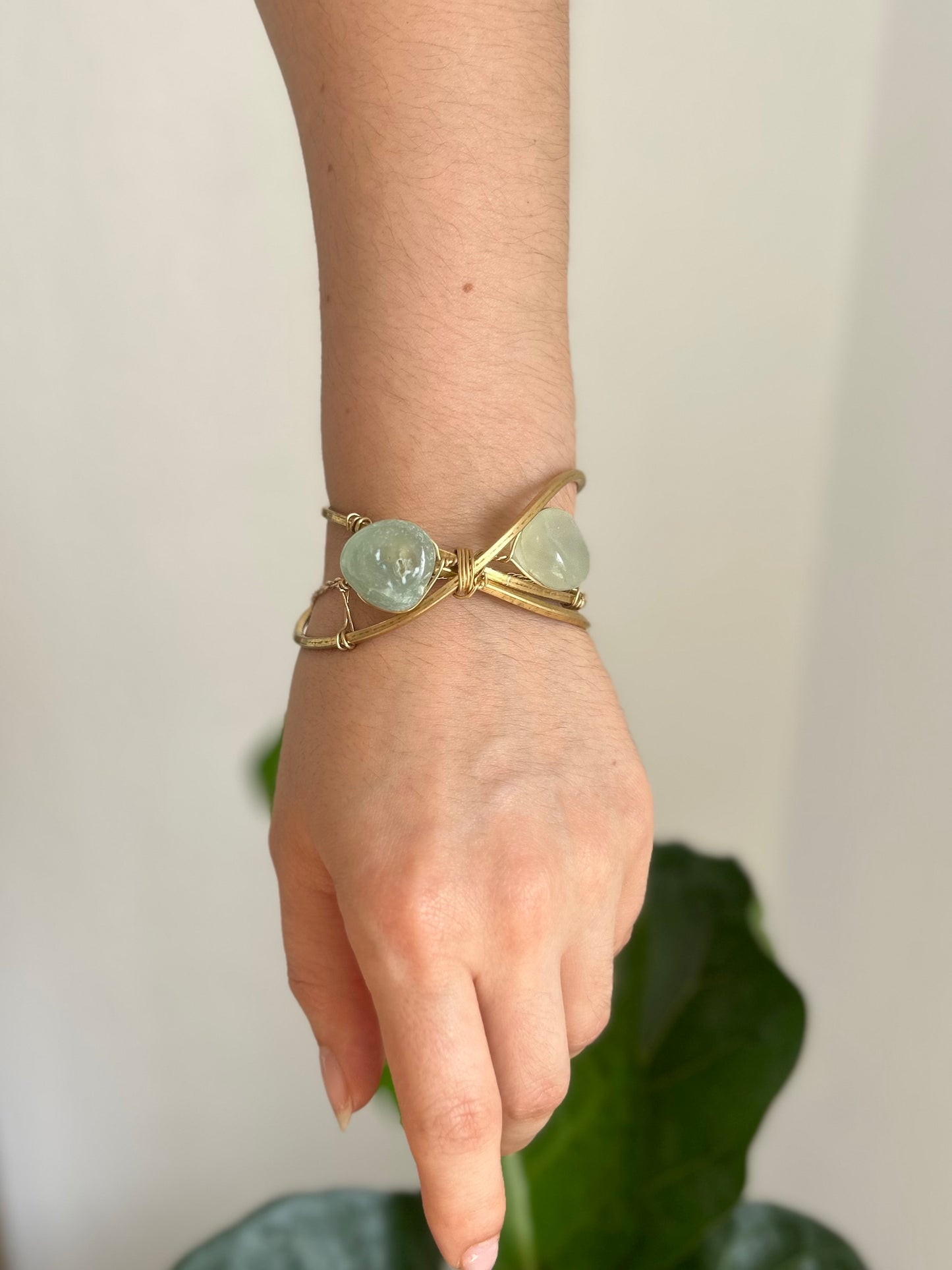 Brazalete Aguamarina