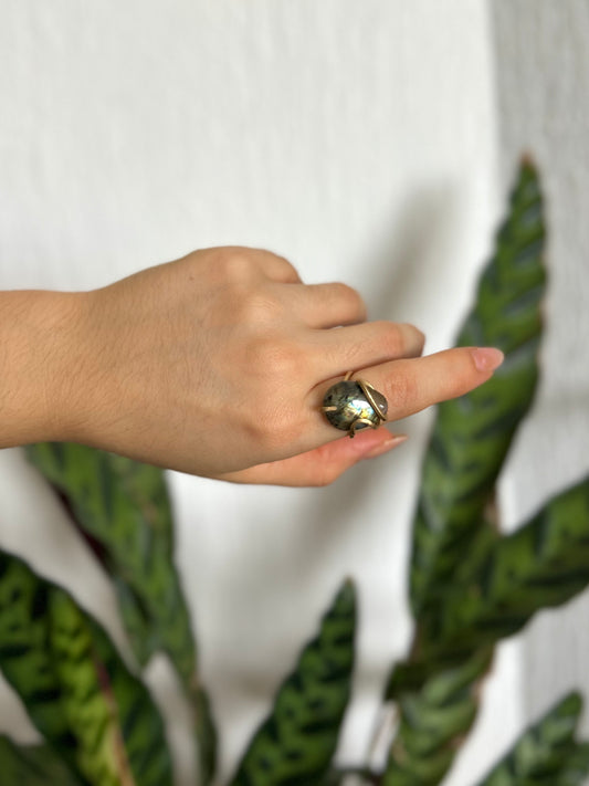 Anillo Labradorita