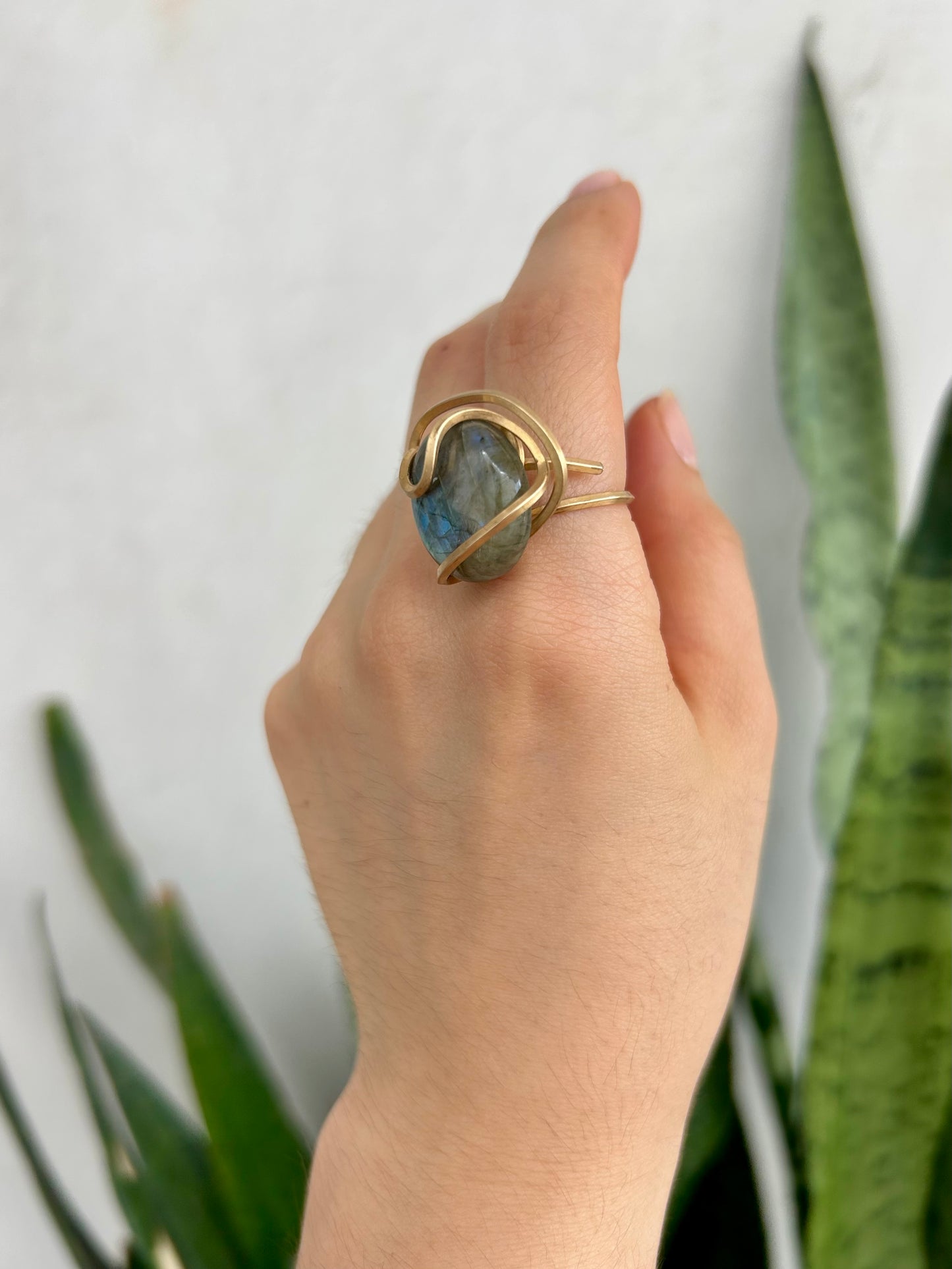 Anillo Labradorita