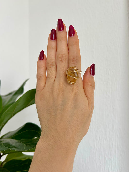 Anillo Citrino