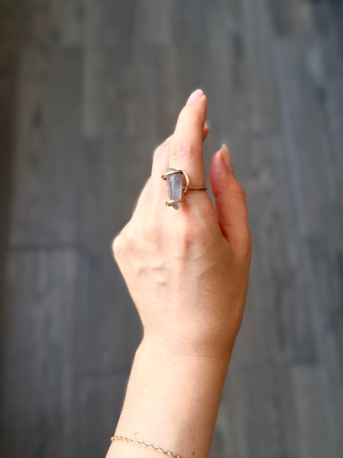 Anillo Fluorita