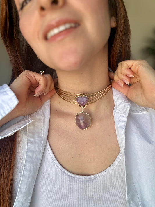 Collar Amatista