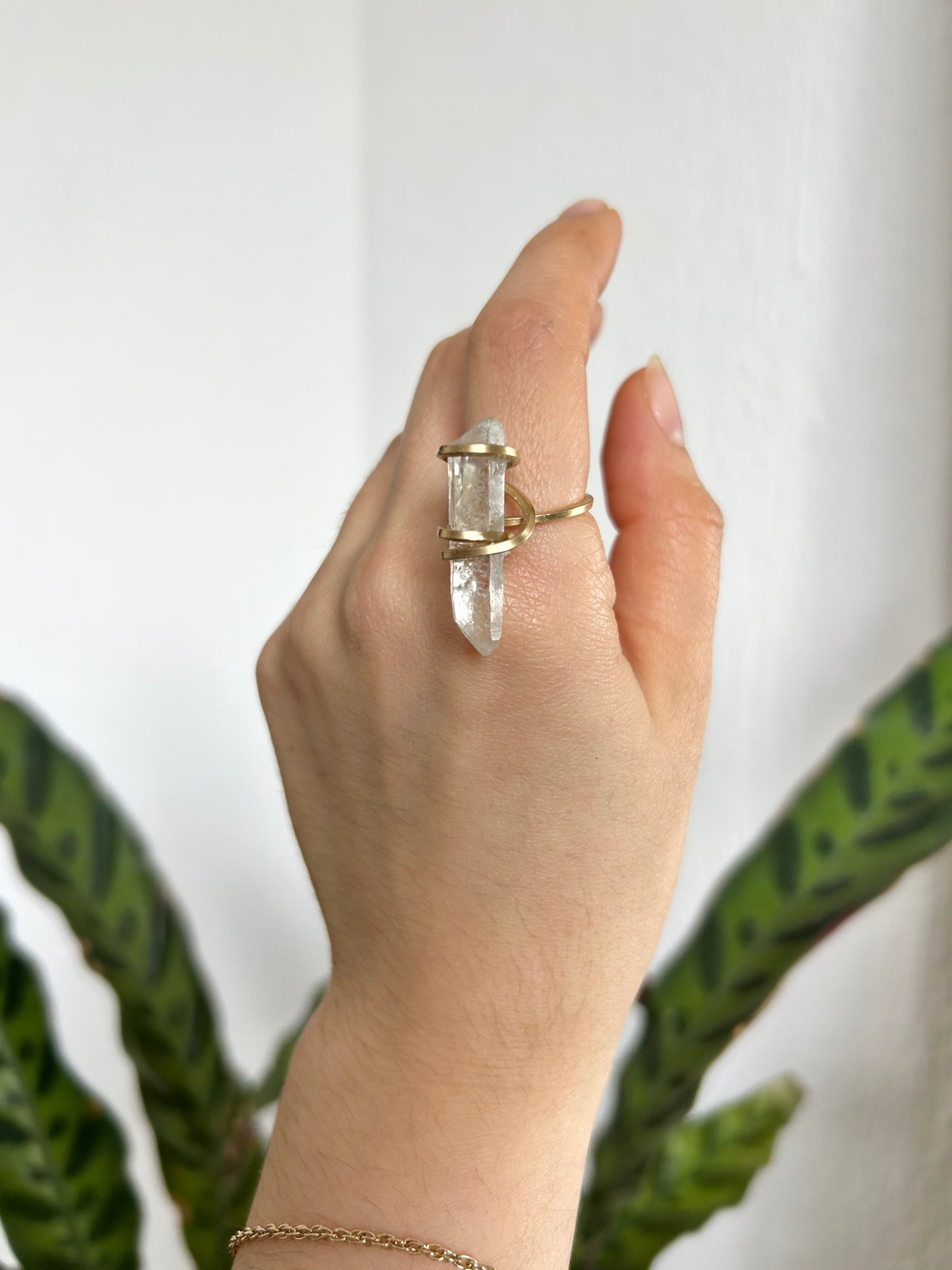 Anillo Cuarzo Transparente