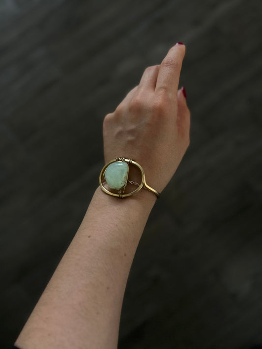 Brazalete Aguamarina