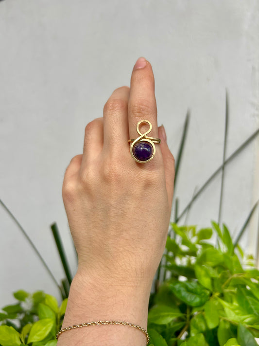 Anillo Amatista