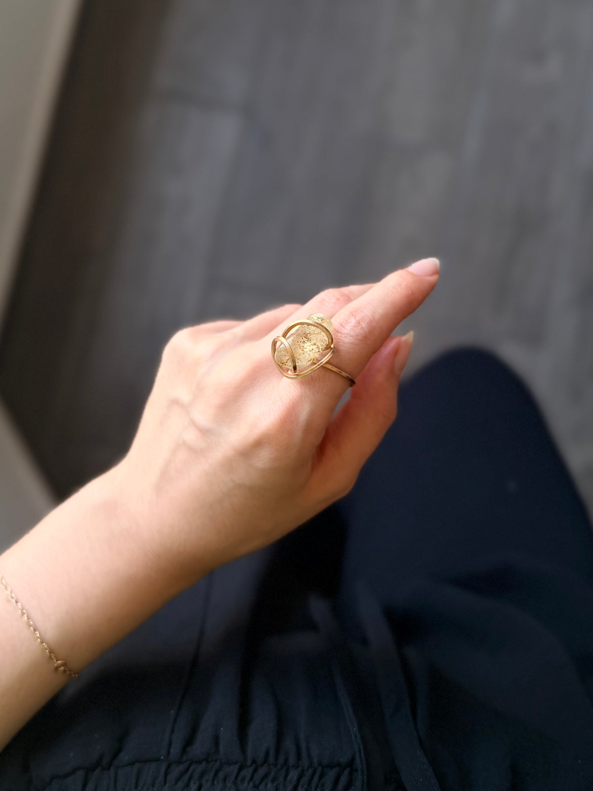 Anillo Citrino