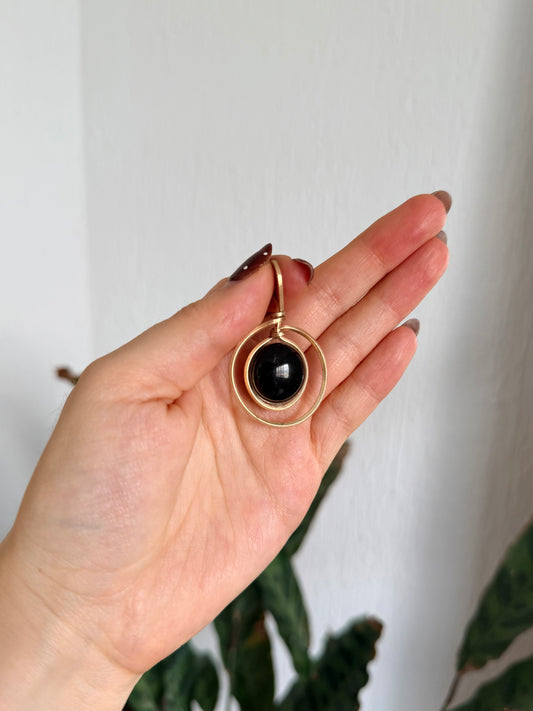 Dije Obsidiana Negra
