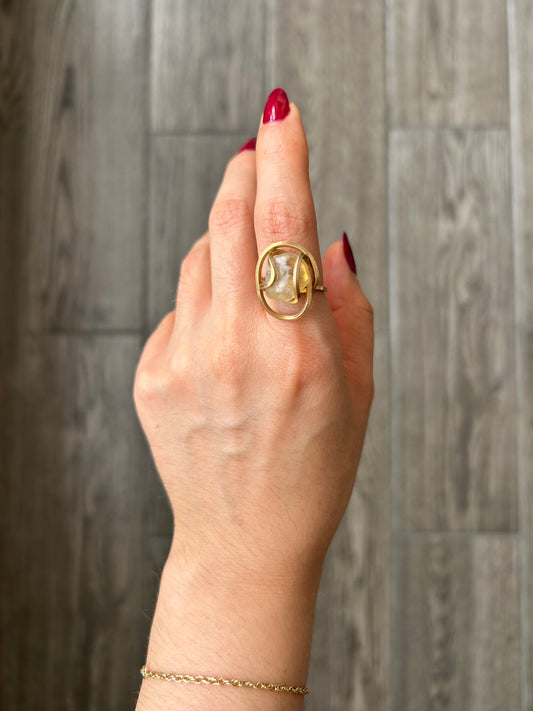Anillo Citrino