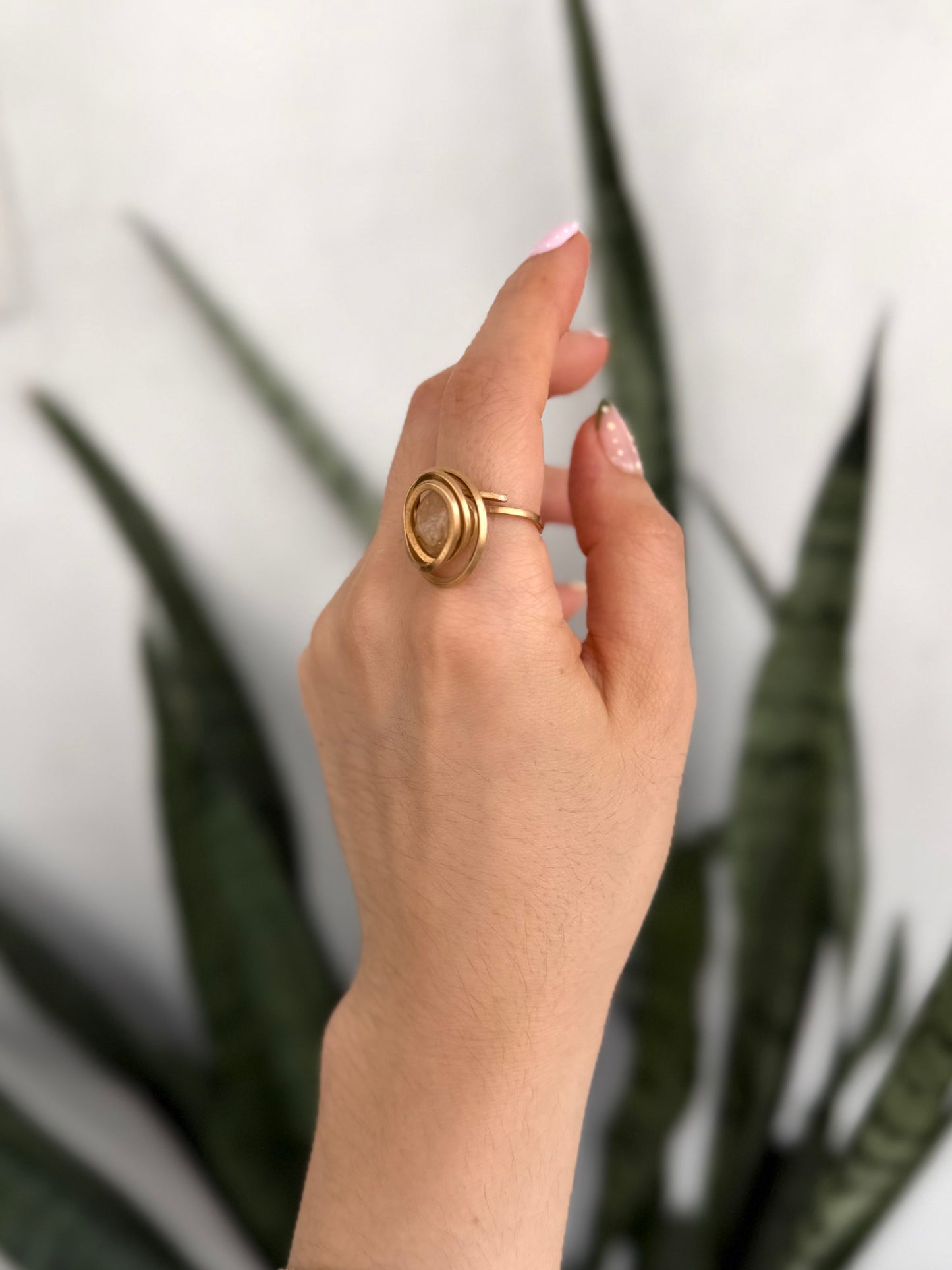 Anillo Citrino