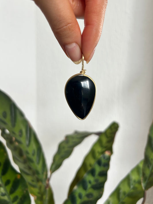 Dije Obsidiana Negra