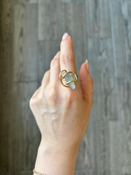 Anillo Fluorita