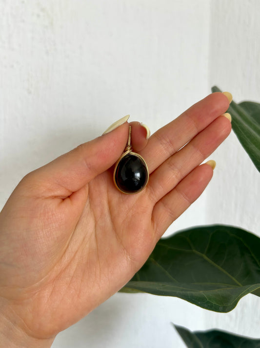 Dije Obsidiana Negra