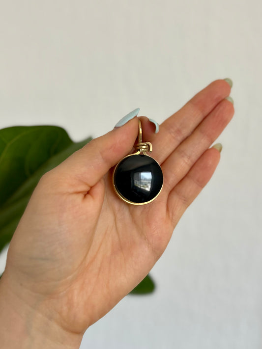Dije Obsidiana Negra