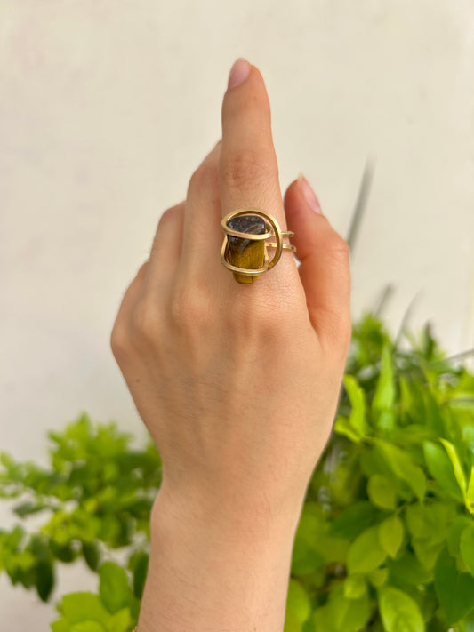 Anillo Ojo de Tigre