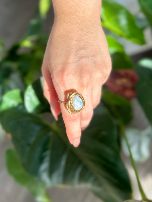 Anillo Piedra Luna