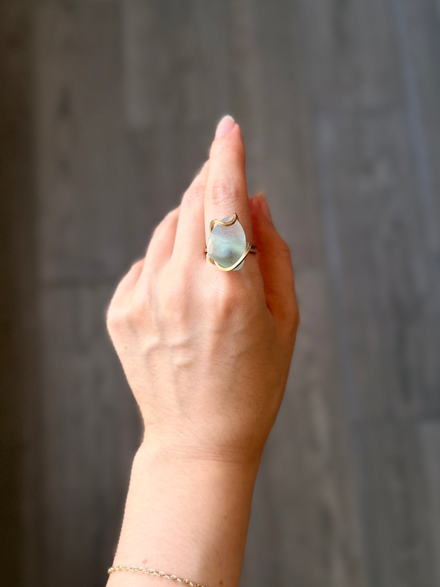 Anillo Fluorita